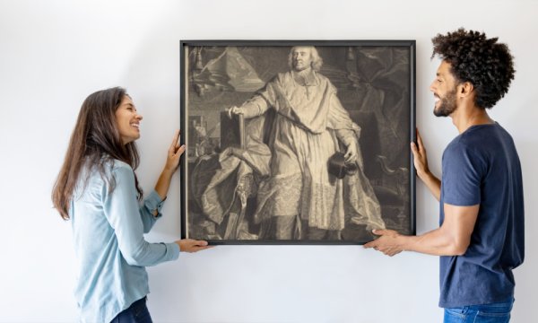 Pierre Imbert Drevet after Hyacinthe Rigaud