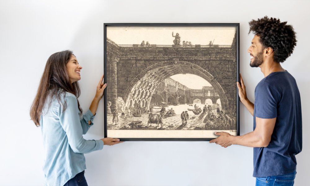 Carl Wilhelm Weisbrod after Hubert Robert