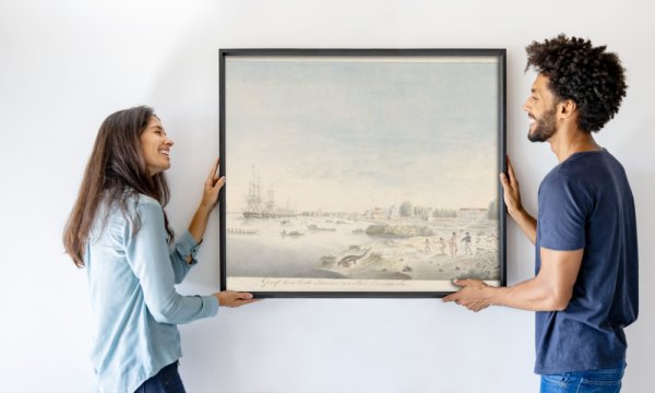 J.D. van Herwaarden (signed by artist)