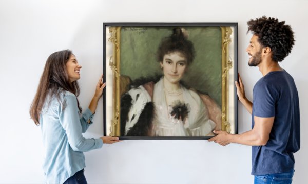 Thérèse Schwartze (signed by artist)
