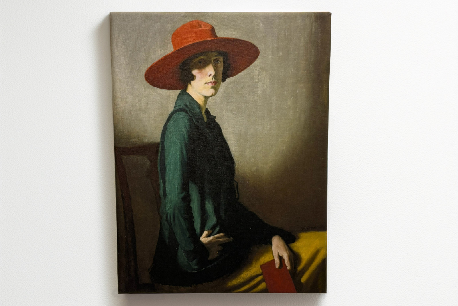 Dame met een Rode Hoed - William Strang