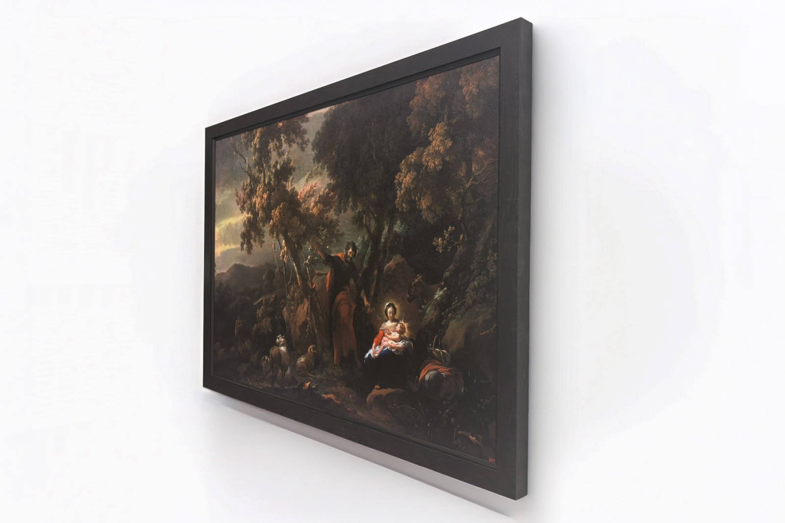 Rust tijdens de vlucht naar Egypte, 17e eeuw - Nicolaes Pietersz. Berchem
