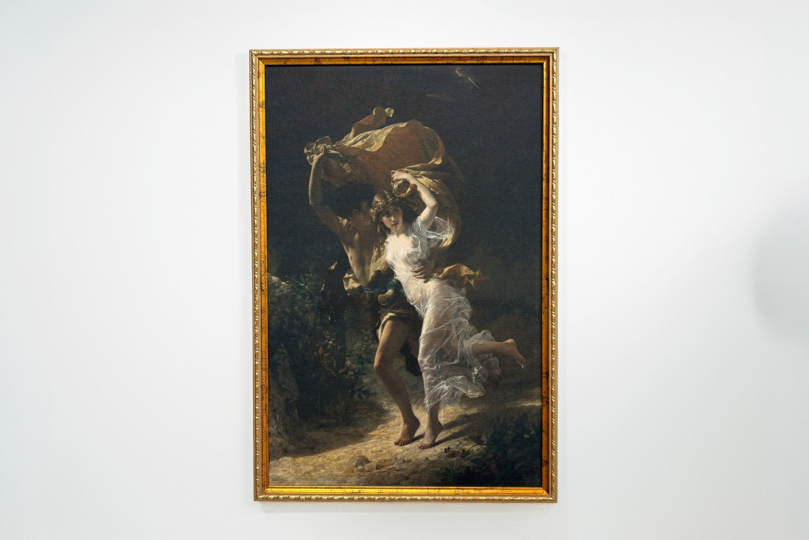 De storm - Pierre Auguste Cot