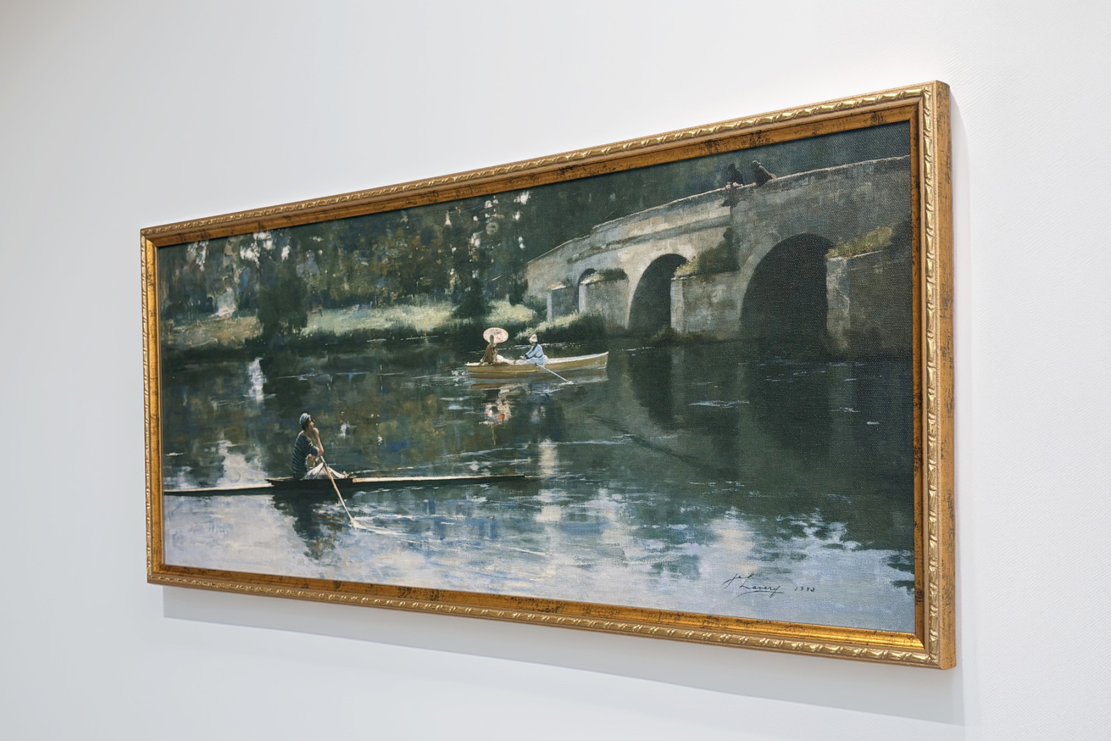 De Brug bij Grez, 1883 - John Lavery