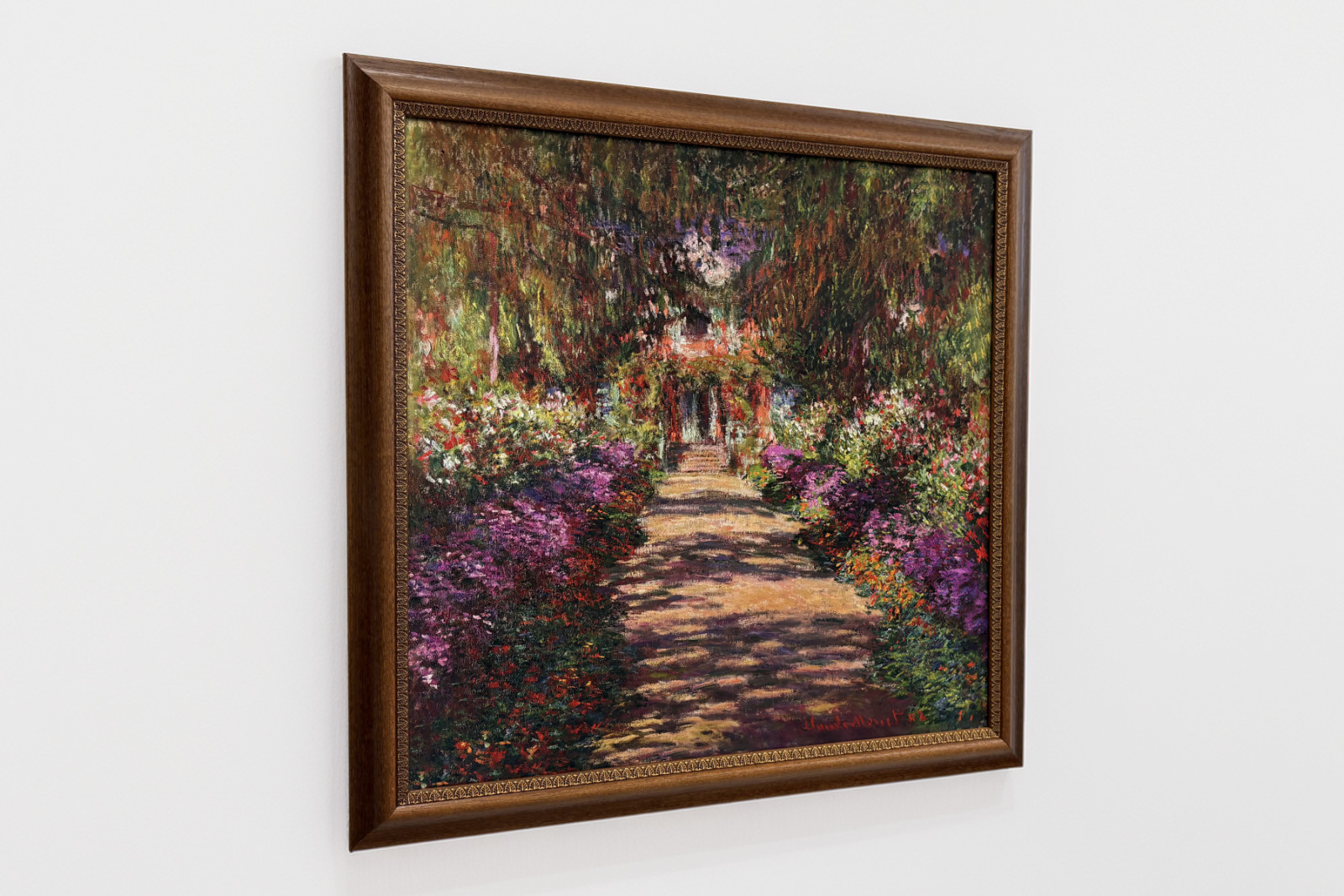Een pad in Monet's tuin, Giverny, 1902 - Claude Monet