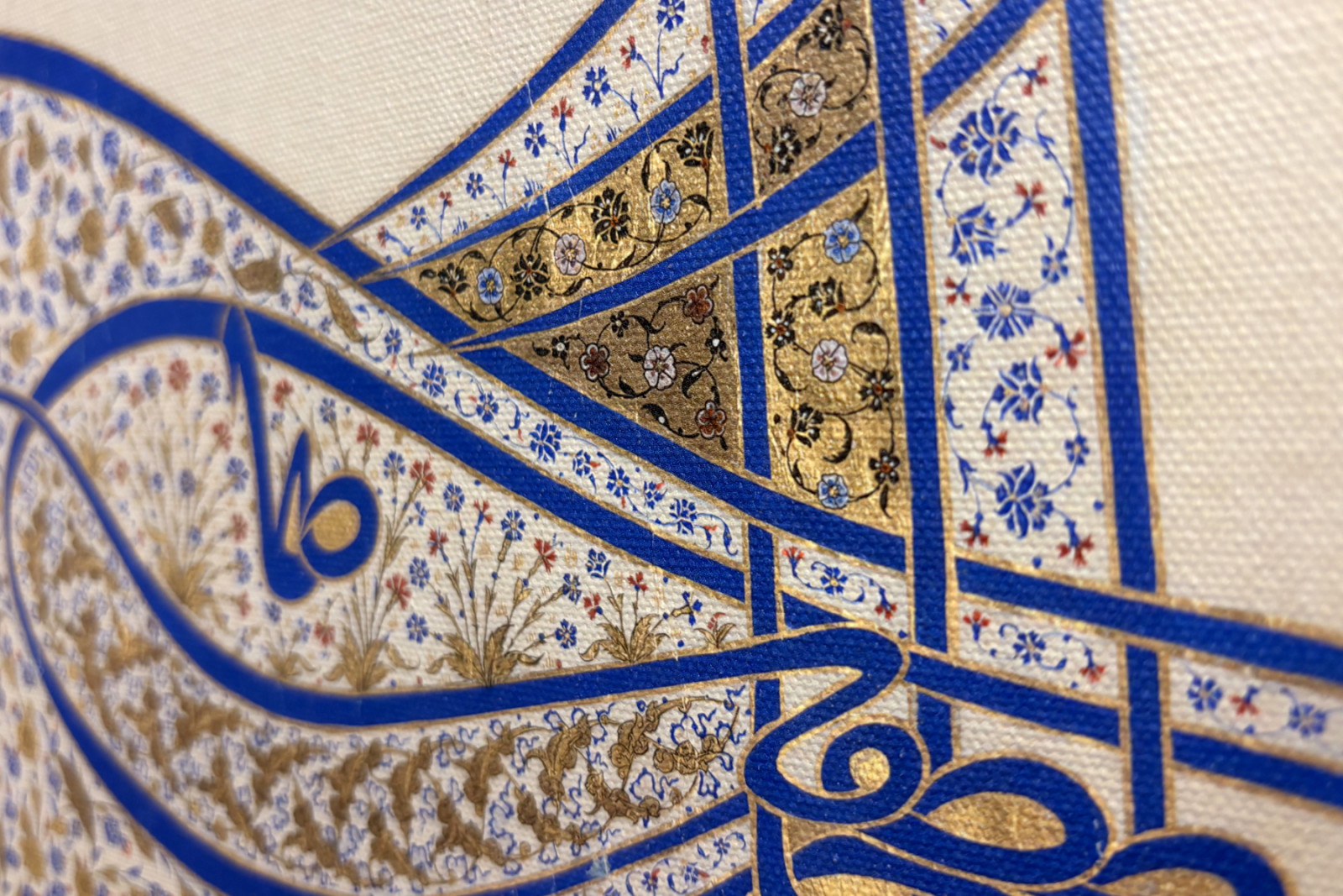 Tughra-insigne van Sultan Süleiman de Grote r. 1520-66, ca. 1555-60 - Unbekannt