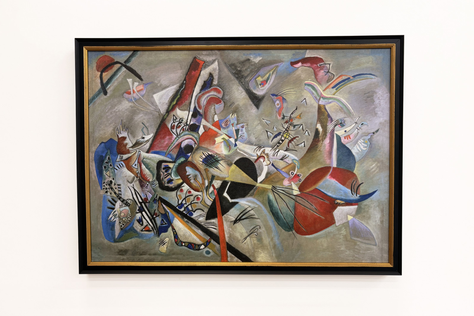 In het grijs, 1919 - Wassily Kandinsky