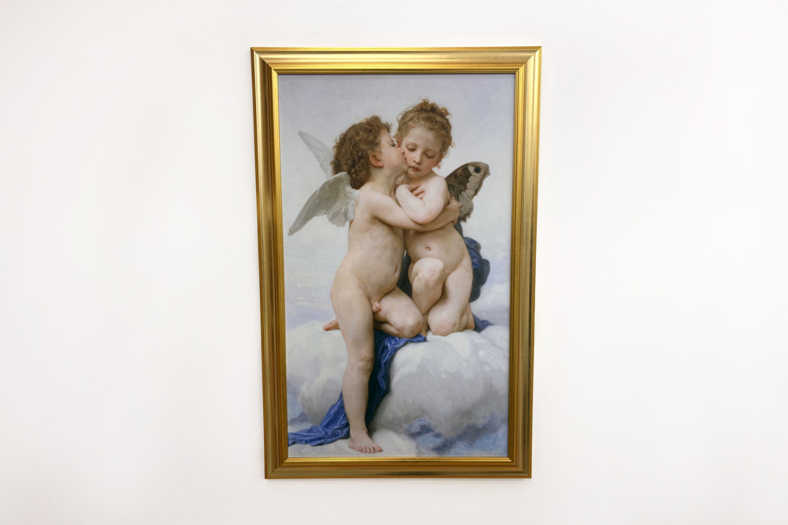 Cupido en Psyche als kinderen, De eerste kus, 1890 - William-Adolphe Bouguereau