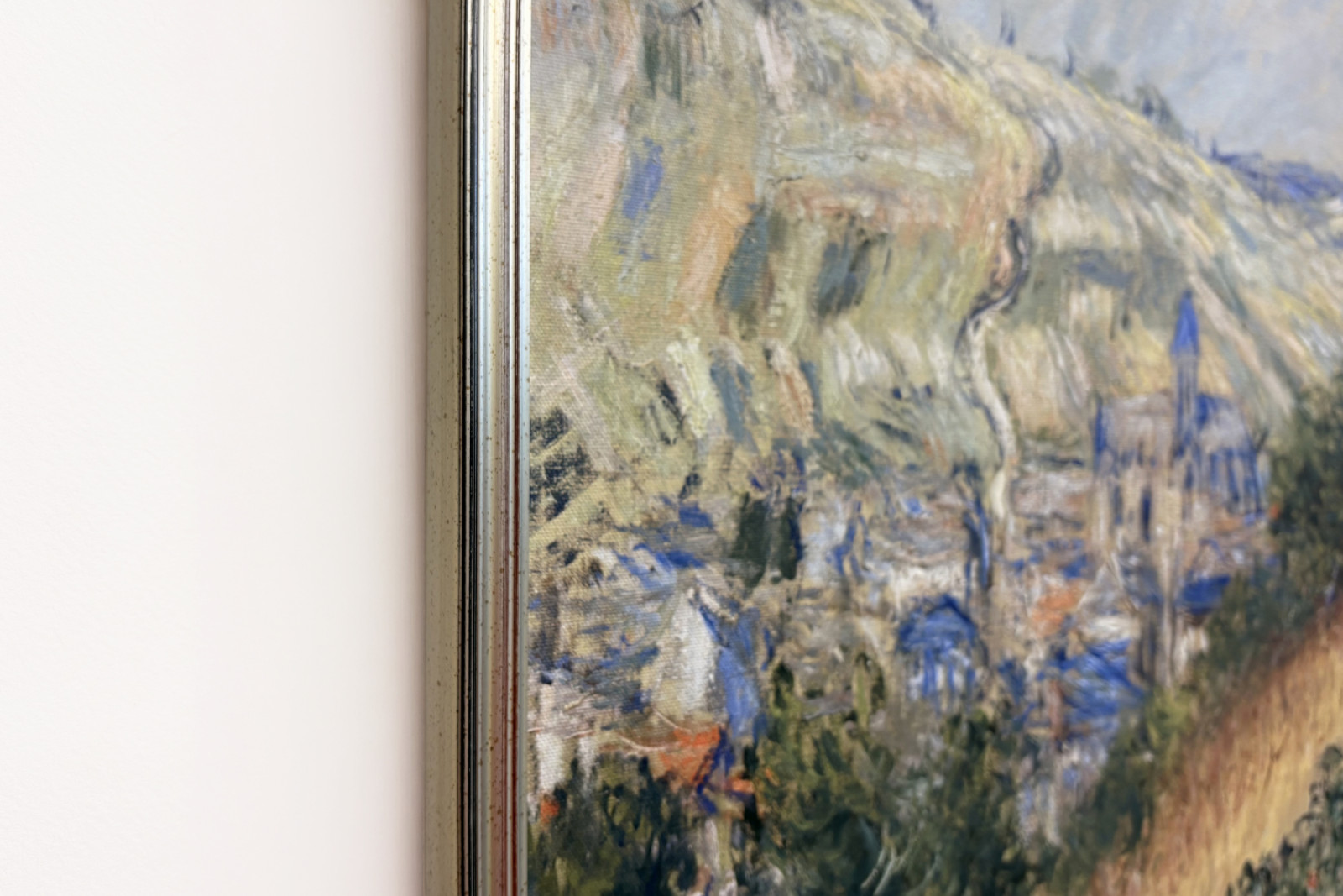 Uitzicht op Vetheuil (Vue de Vetheuil sur Seine) - Claude Monet