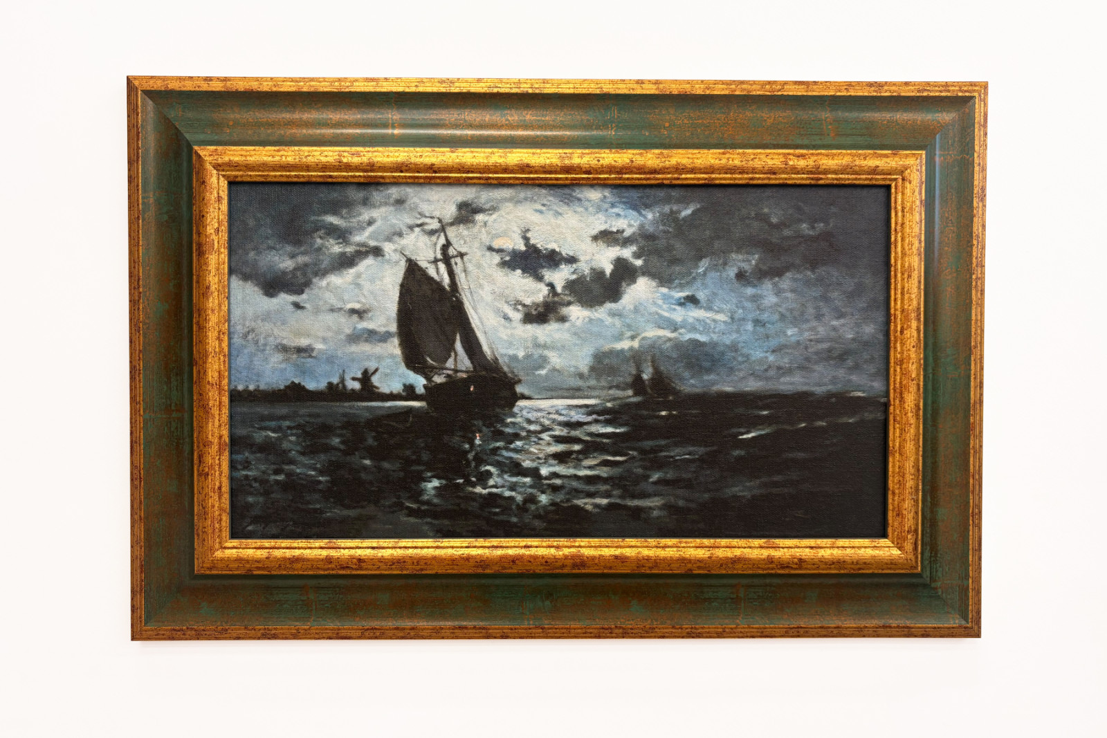 Zeilschip in het Maanlicht - Paul Gauguin