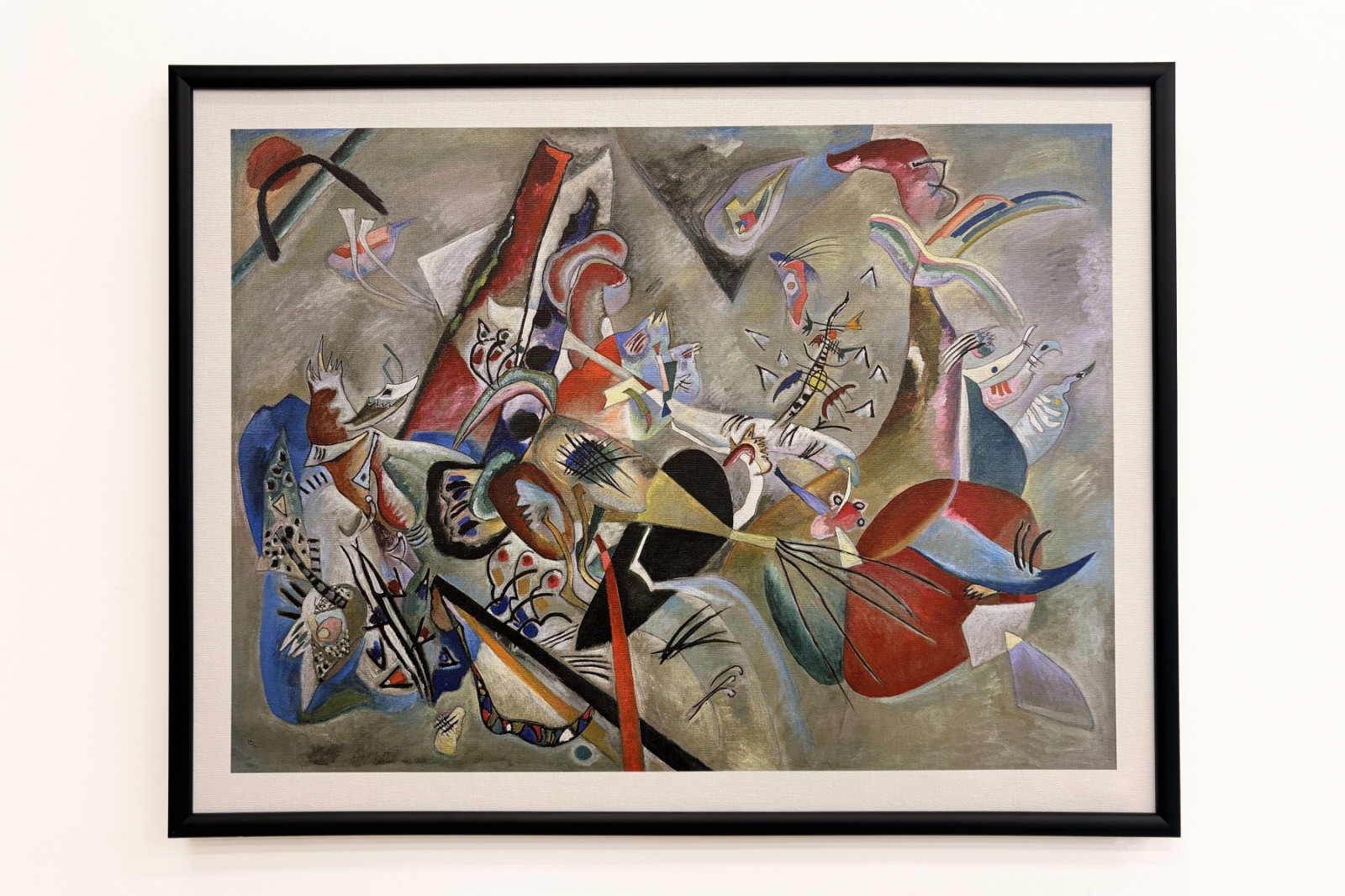 In het Grijs - Wassily Kandinsky