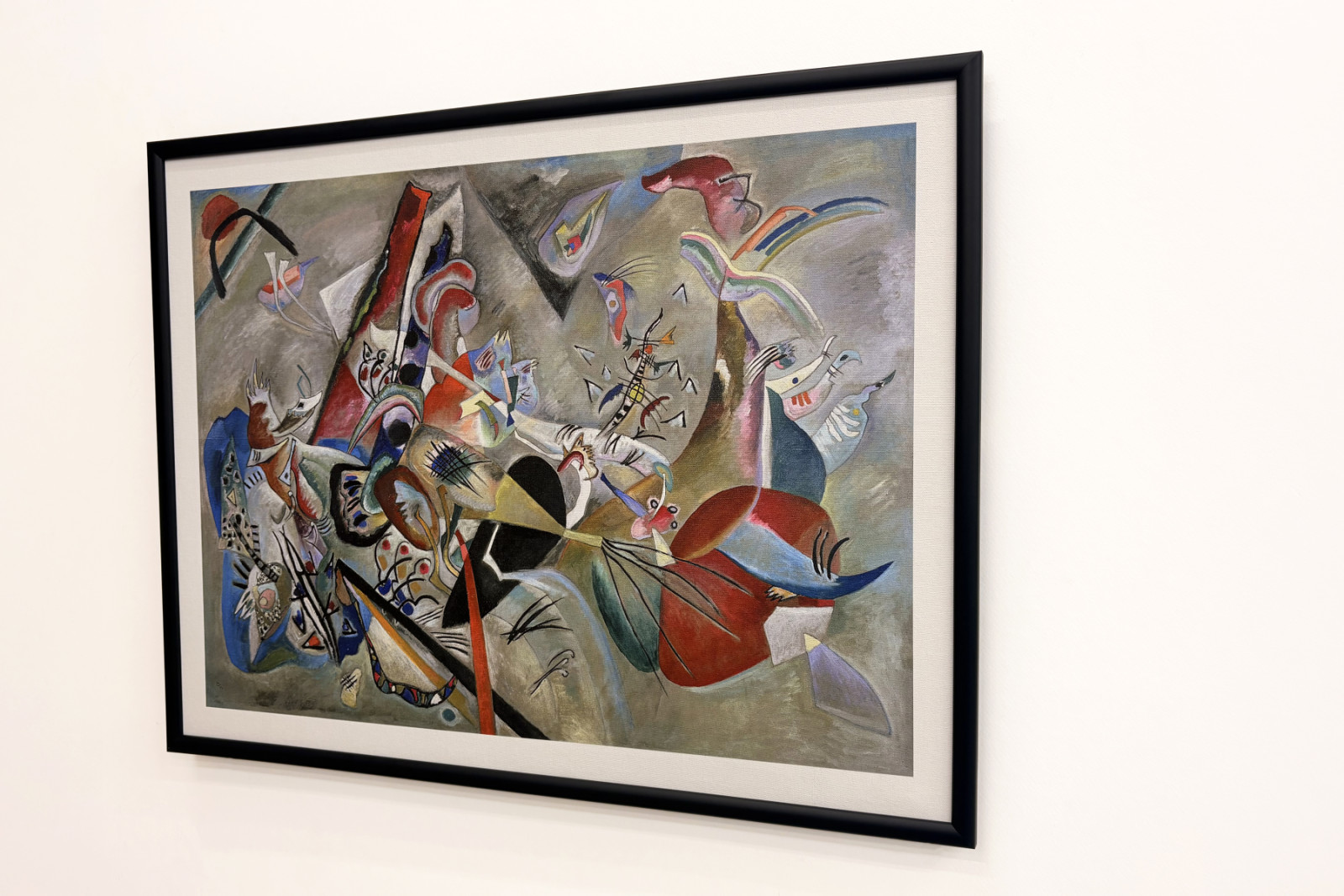 In het Grijs - Wassily Kandinsky