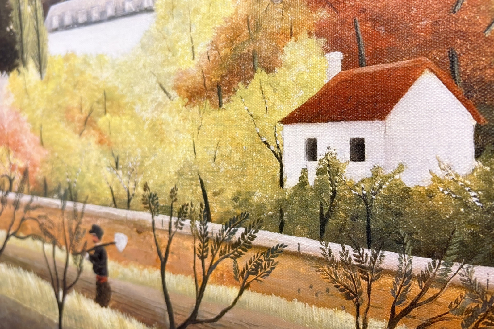 Landschap met Boer - Henri Rousseau