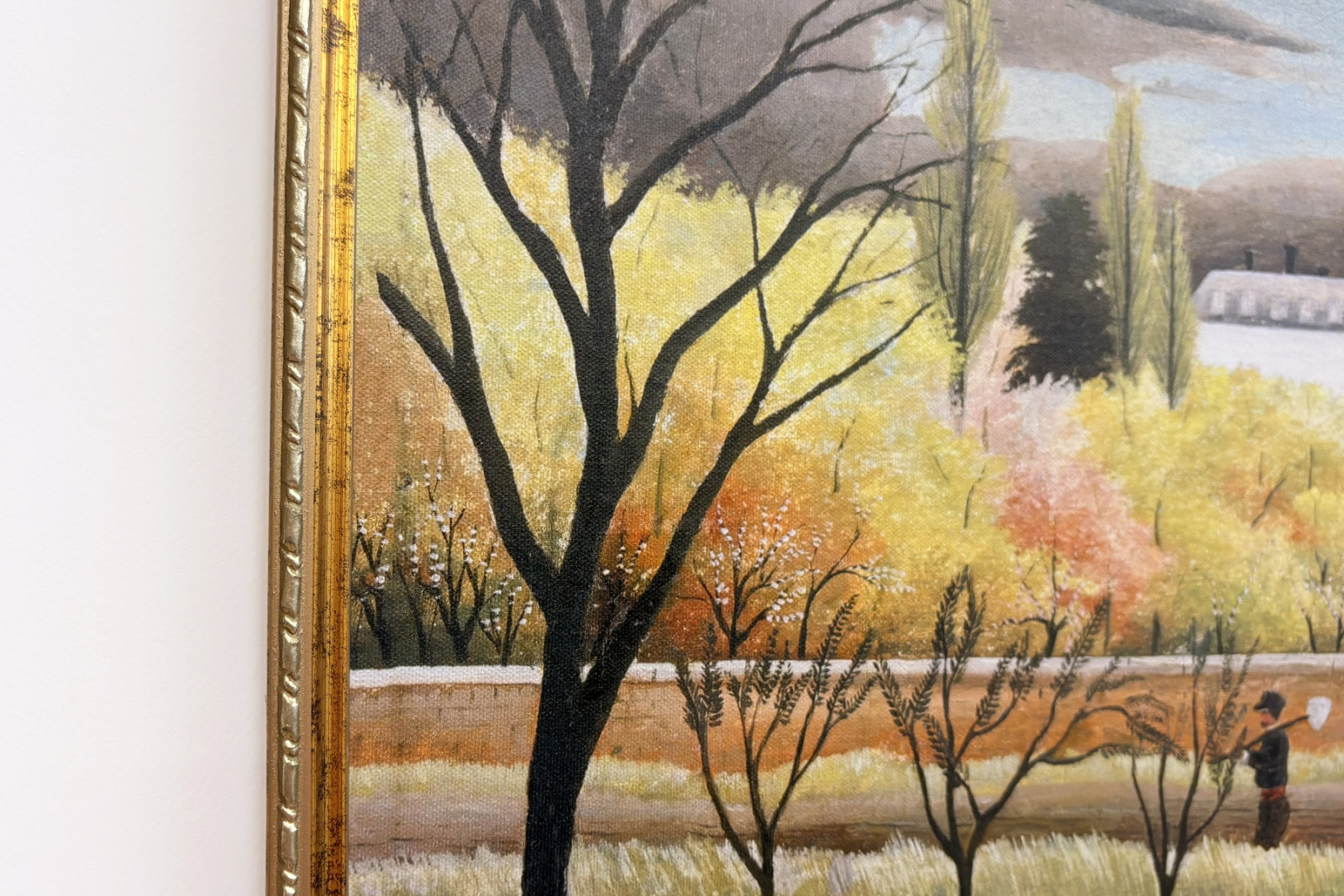Landschap met Boer - Henri Rousseau
