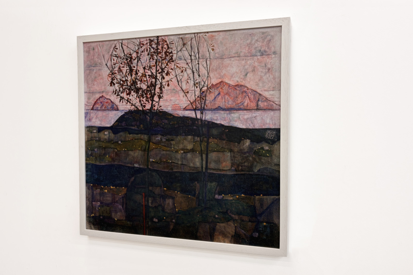 Ondergaande zon, 1913 - Egon Schiele