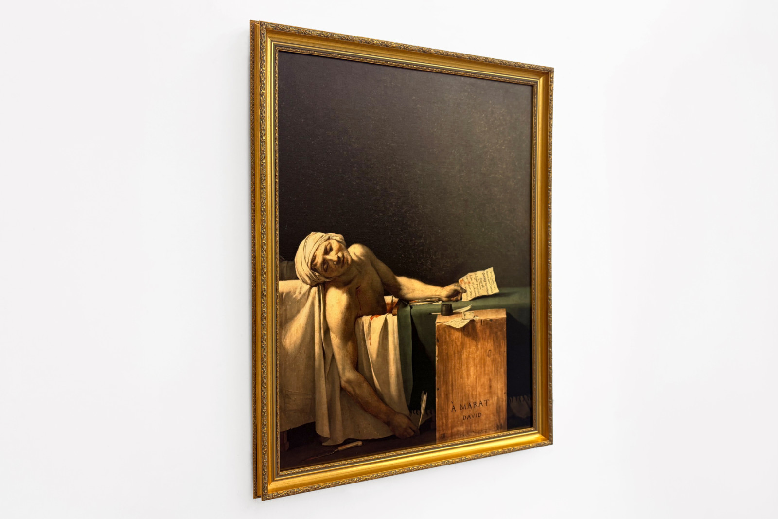 De Dood van Marat - Jacques Louis David