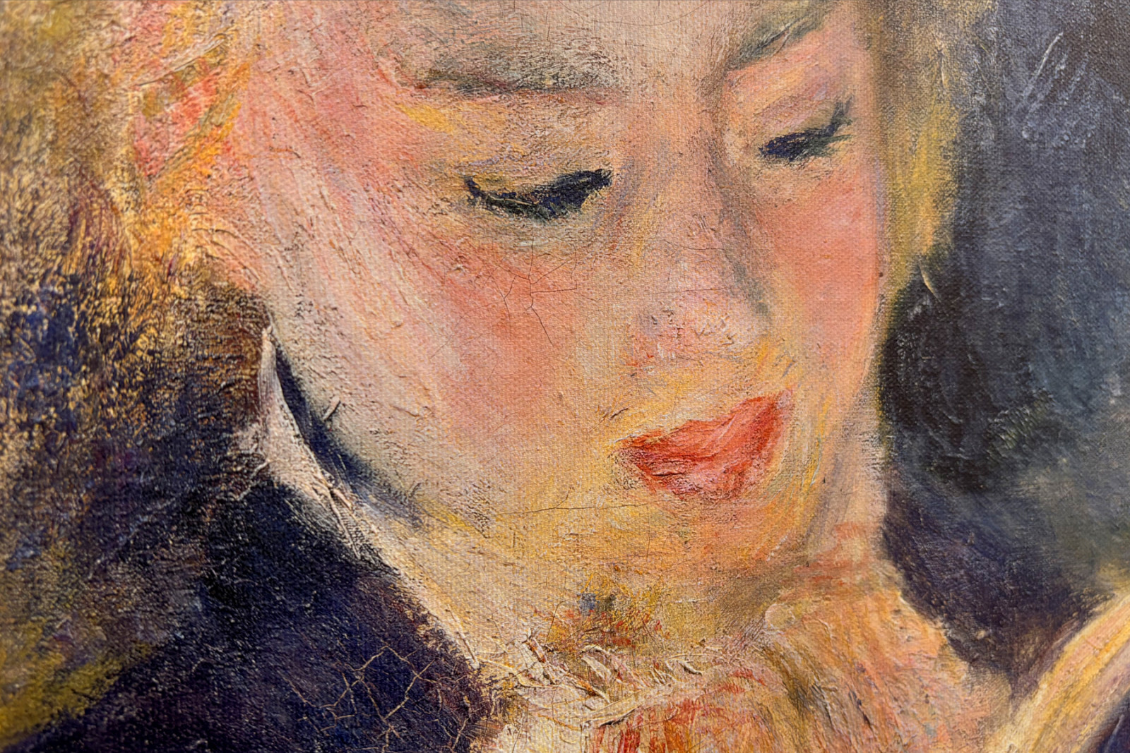 Lezend meisje, 1874 - Pierre-Auguste Renoir