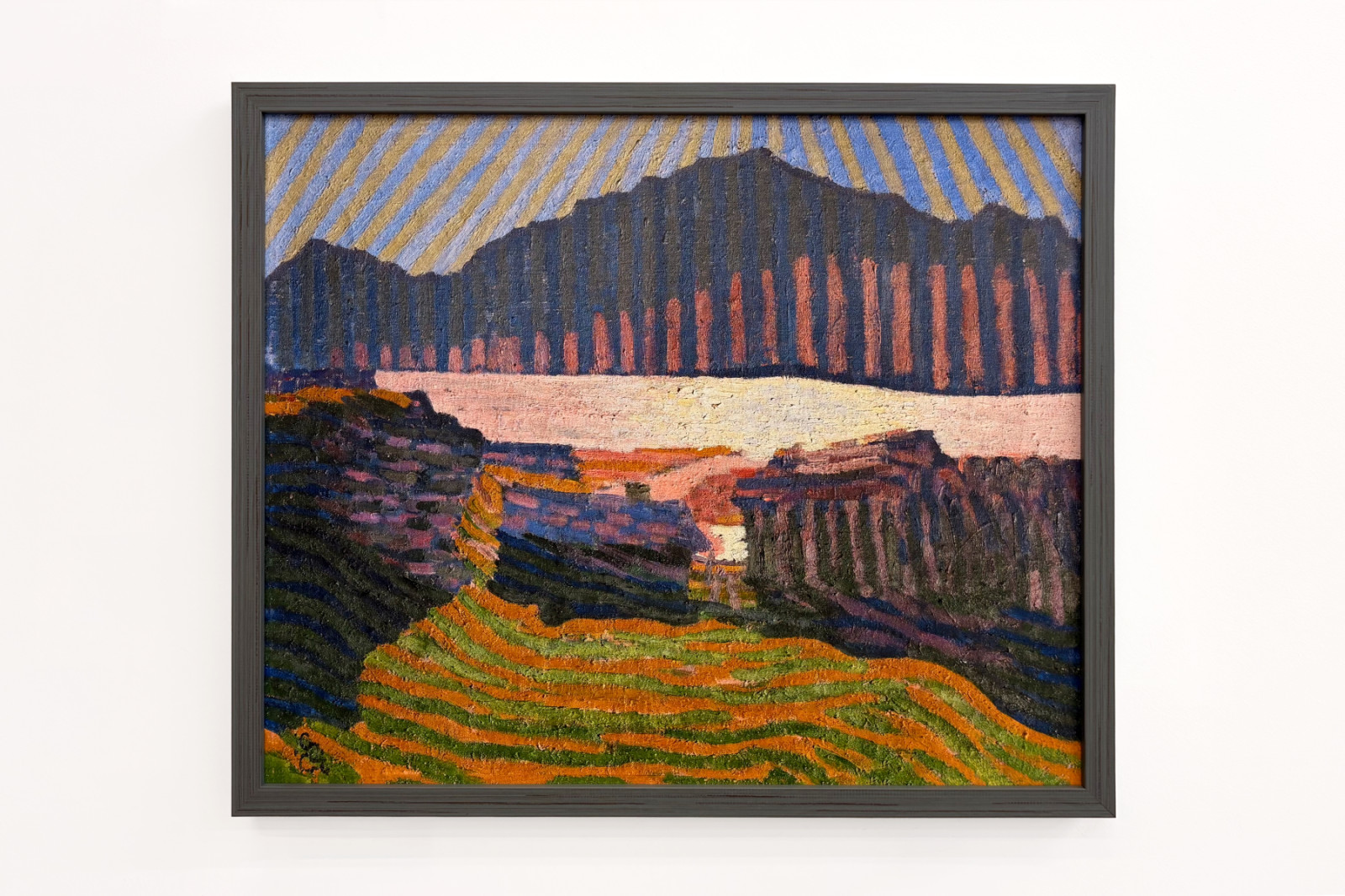 Uitzicht op Capolago, ca. 1907 - Giovanni Giacometti