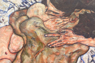 De omhelzing, 1917