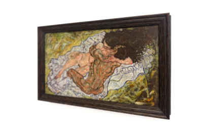 De omhelzing, 1917