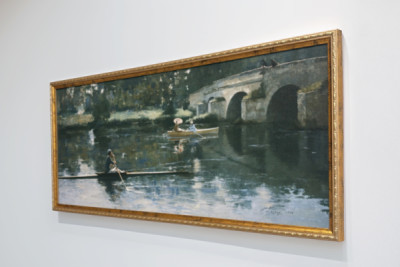 De Brug bij Grez, 1883 - John Lavery