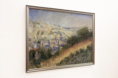 Uitzicht op Vetheuil (Vue de Vetheuil sur Seine) - Claude Monet