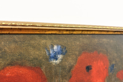 Boeket met klaprozen. Schilderij door Odilon Redon (1840-1916) - Odilon Redon