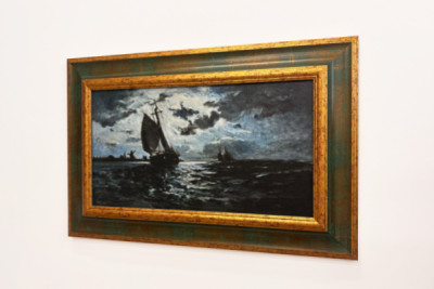 Zeilschip in het Maanlicht - Paul Gauguin