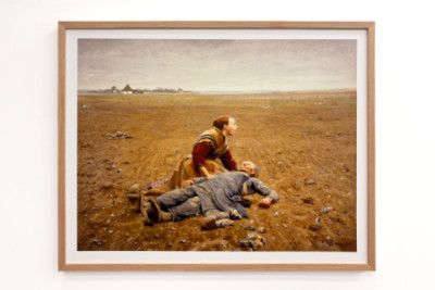 Uitgeput of De martelaar, 1889