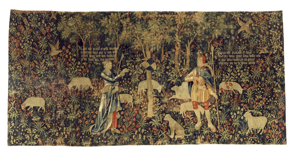 Herder en Herderin door Flemish School