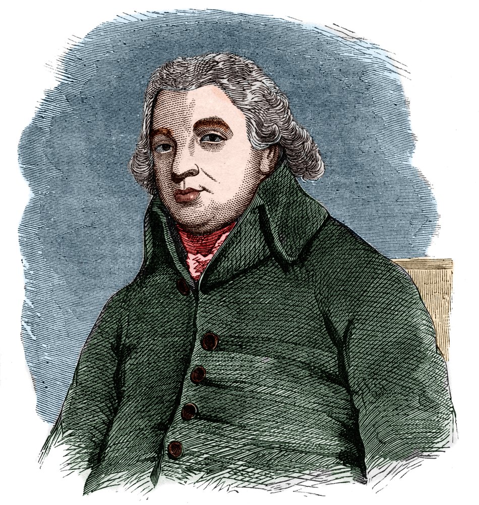 Portret van Robert Raikes door French School