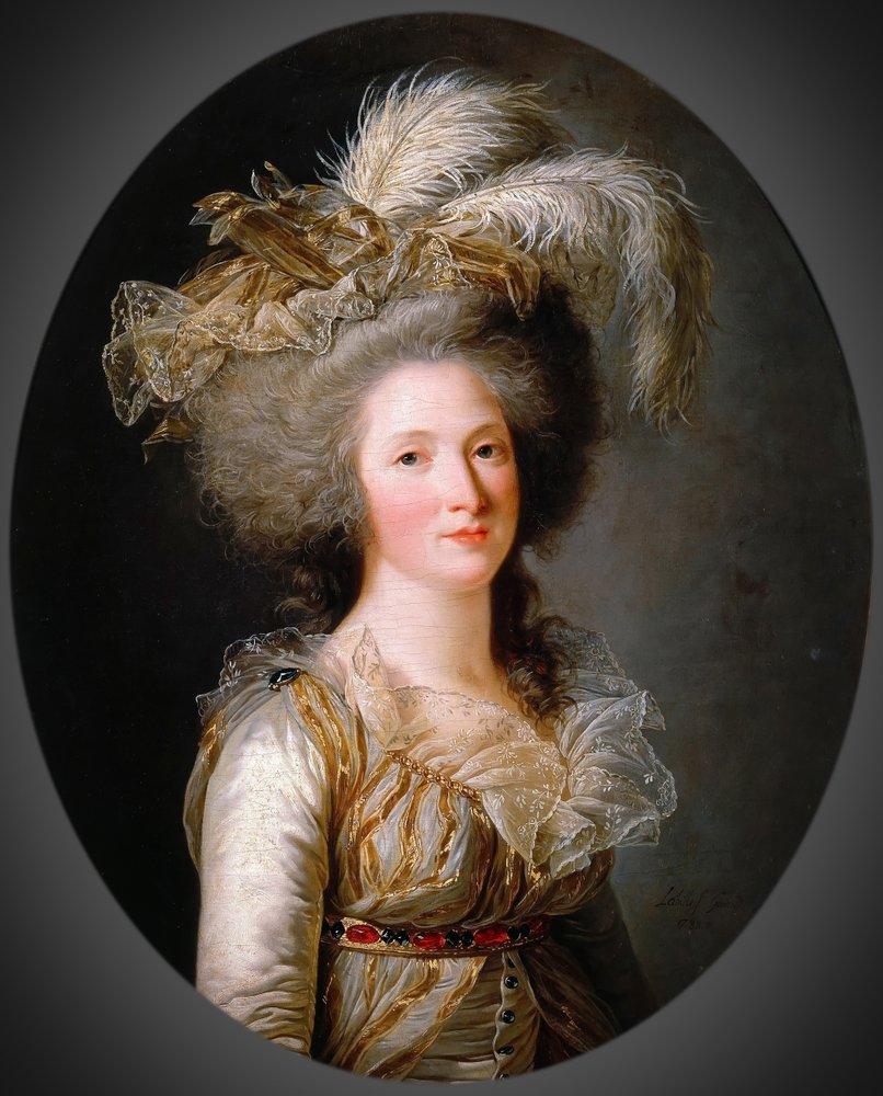 Élisabeth Philippine Marie Hélène de Bourbon door Adelaide Labille-Guiard