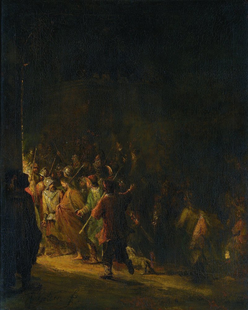 De arrestatie van Christus door Aernt de Gelder