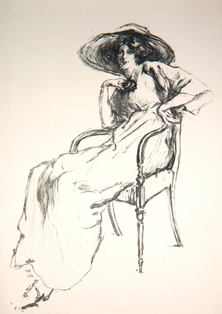 De ontmoeting, 1914 door Albert de Belleroche