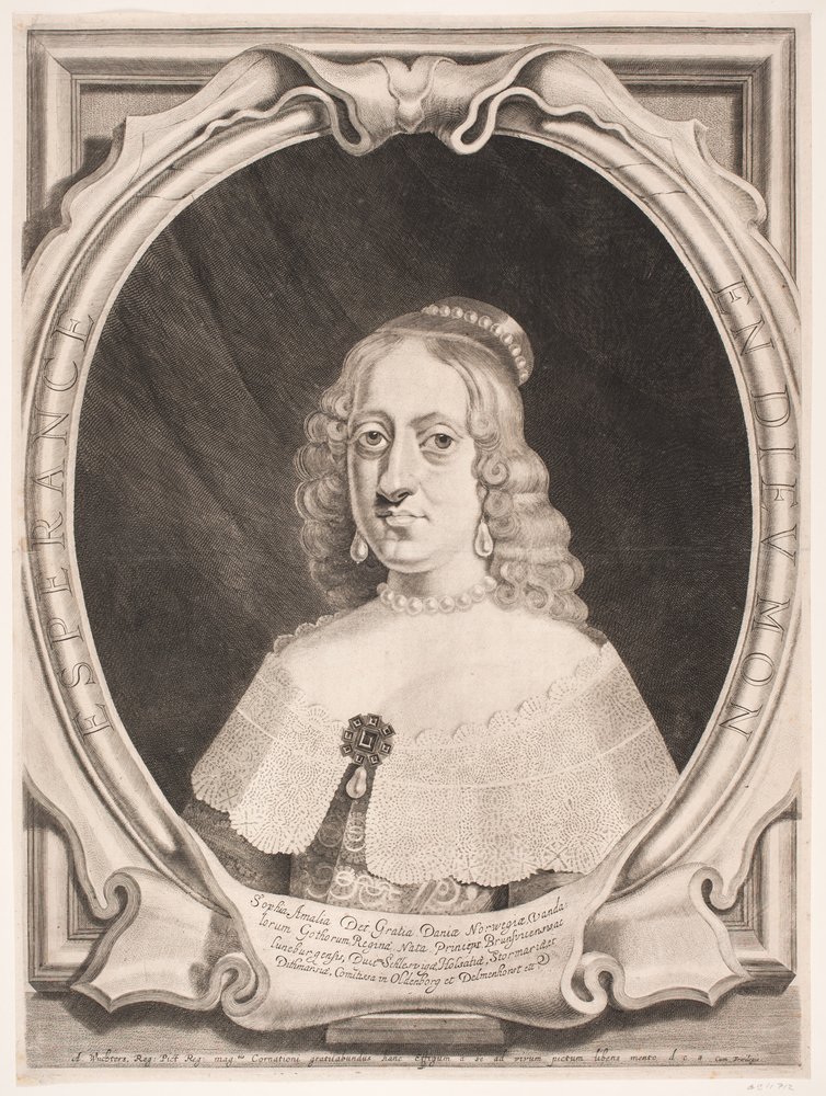 Sophie Amalia door Albert Haelwegh