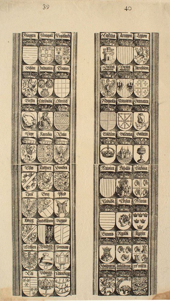Detail 39 en 40 door Albrecht Dürer