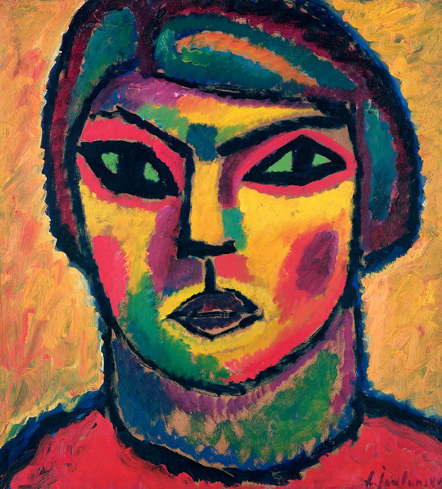 Rijpheid, ca. 1912 door Alexej von Jawlensky