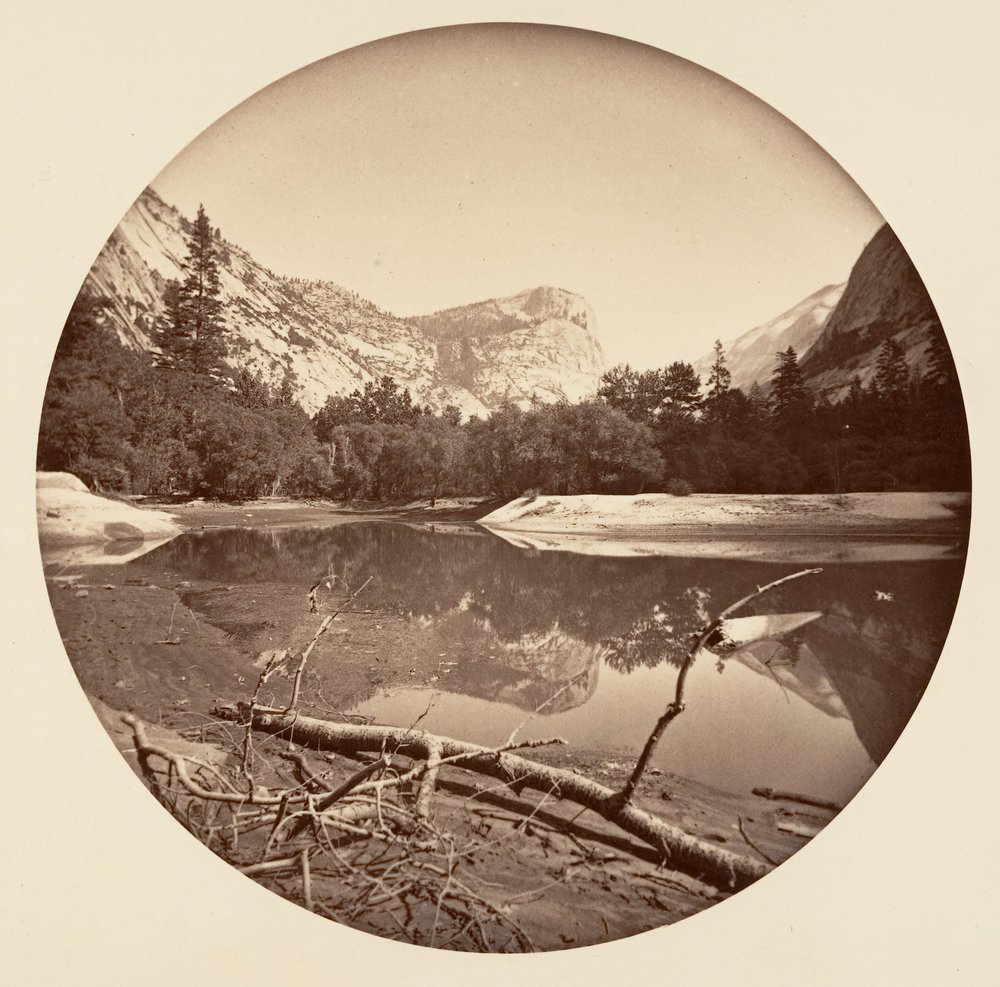 [Yosemite National Park, Californië], ca. 1878. door Carleton Emmons Watkins