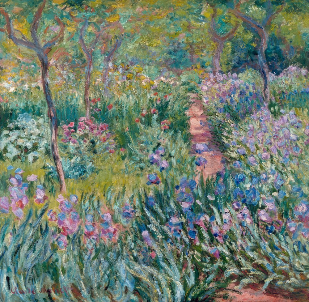Giverny, de lente door Claude Monet