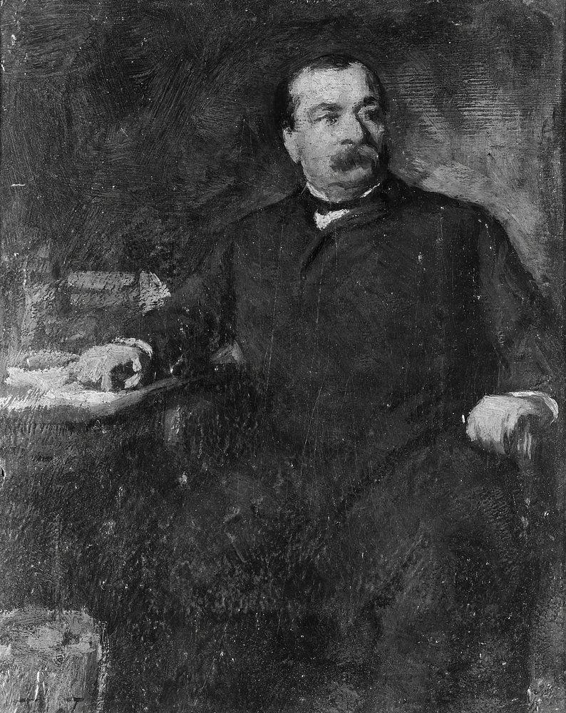 Grover Cleveland, vóór 1891 door Eastman Johnson