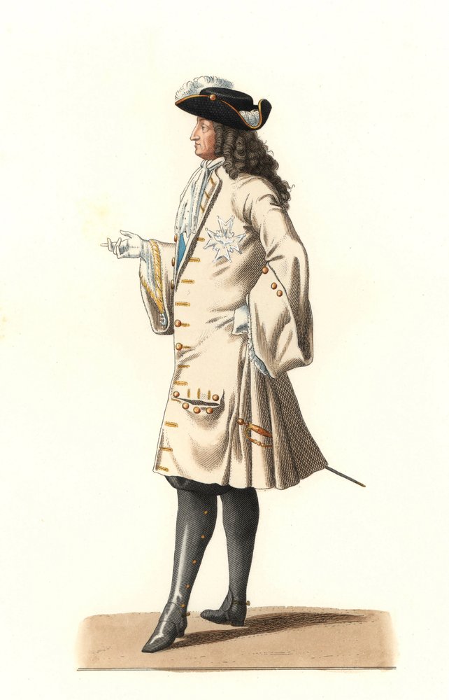 Lodewijk XIV van Frankrijk (1638-1715) door Edmond Lechevallier-Chevignard