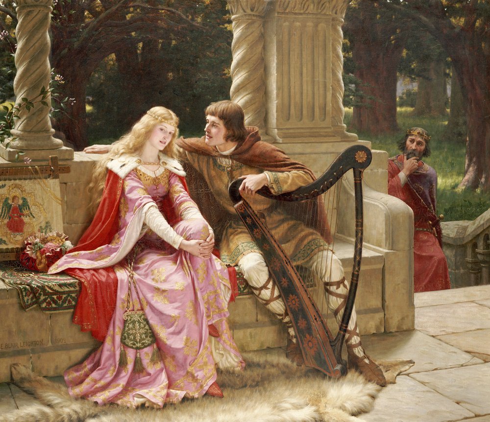 Het Einde van het Lied, 1902 door Edmund Blair Leighton