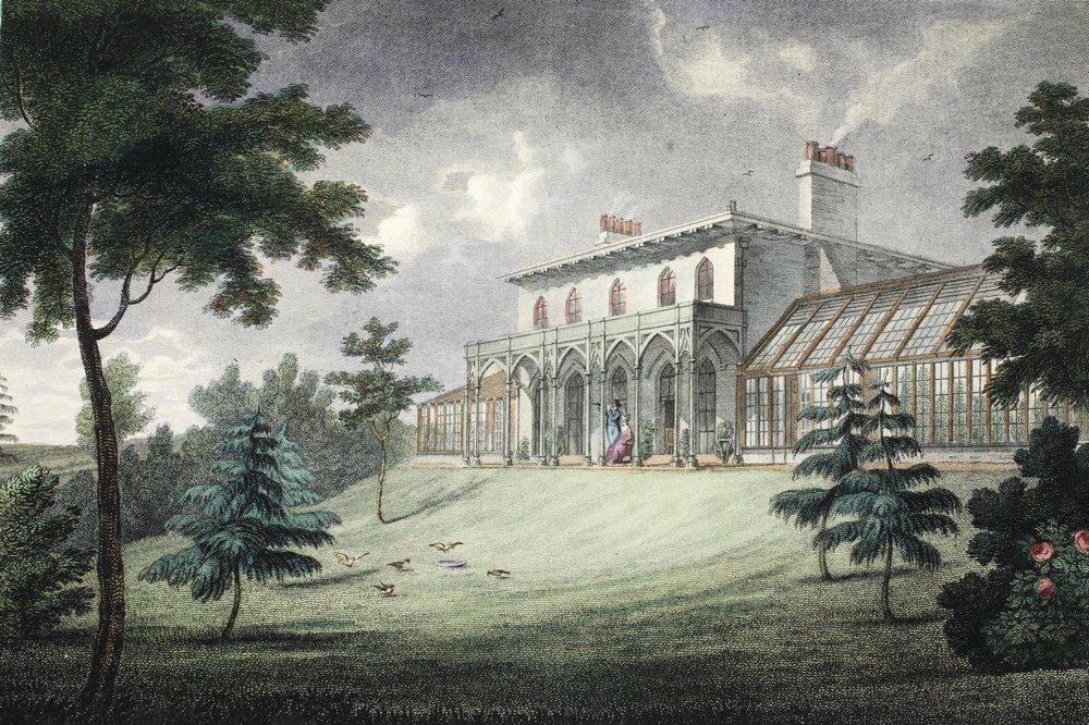 Mount Ararat, Wimbledon, uitgegeven ca. 1828 door English School