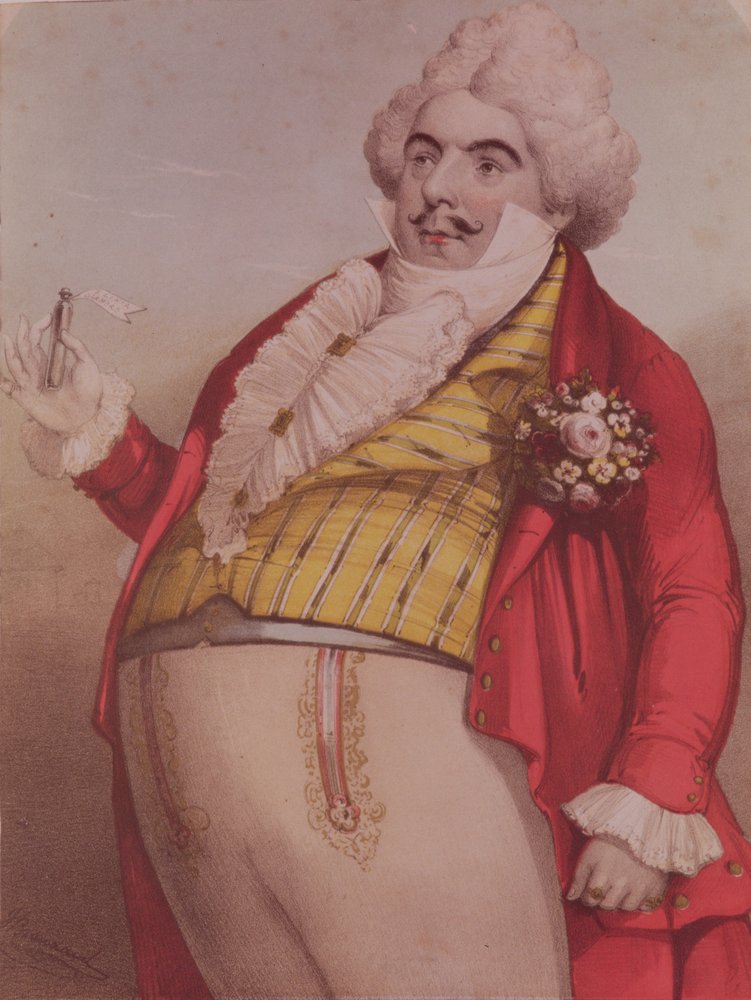 Signor Lablache als Dr. Dulcamara, de kwakzalver in de opera 