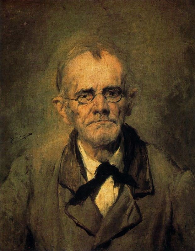 Oude schoenmaker door Francisco Domingo Marqués