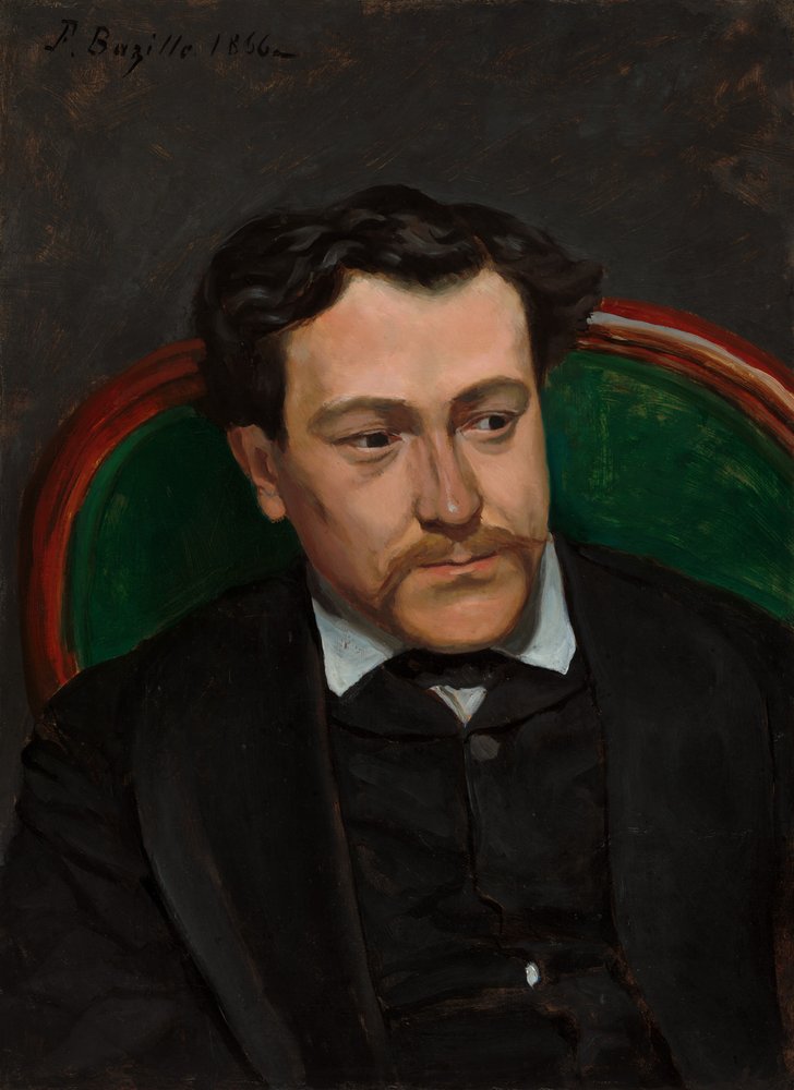Edouard Blau, waarschijnlijk 1869 door Frédéric Bazille