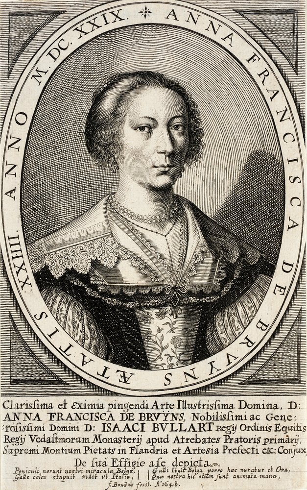 Anna Francisca de Bruyns door Frederick Bouttats I
