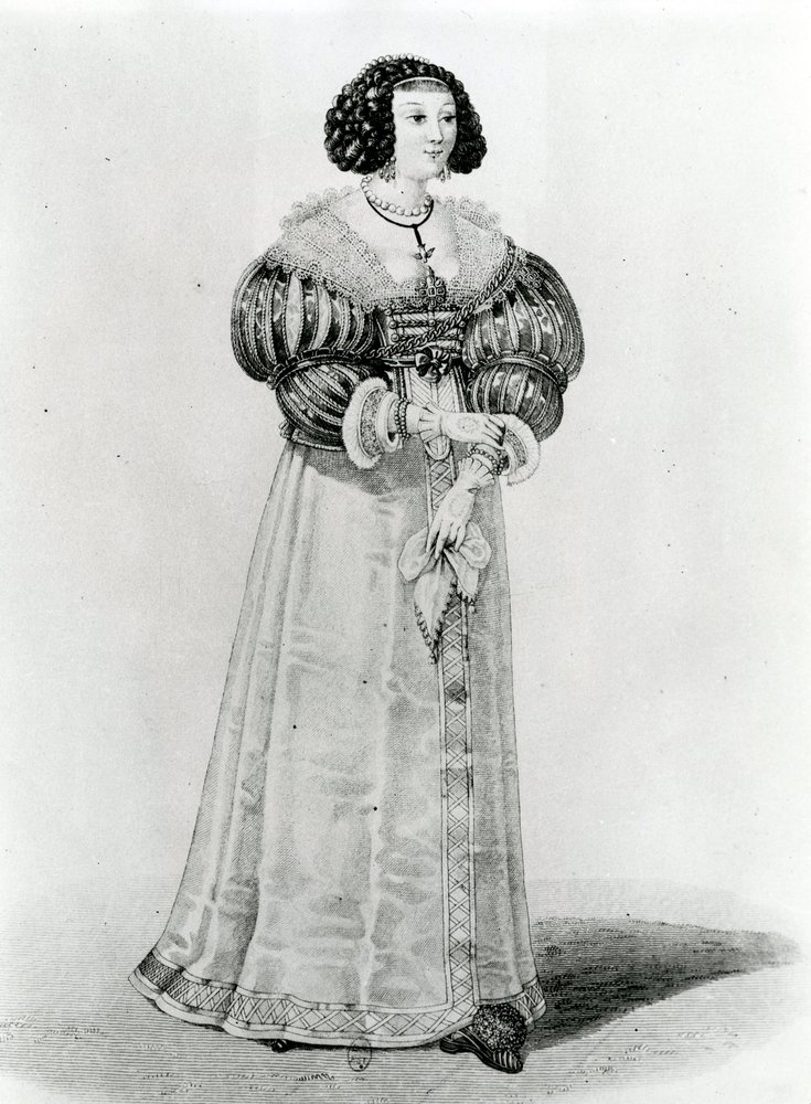 Marie-Louise Motier de La Fayette (1615-65) door French School