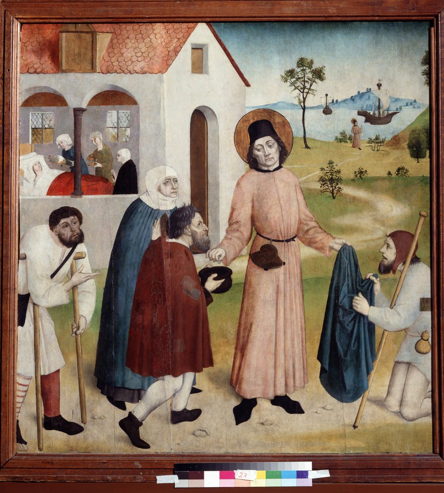 Sint-Gillis verdeelt zijn eigendommen onder de armen door German School