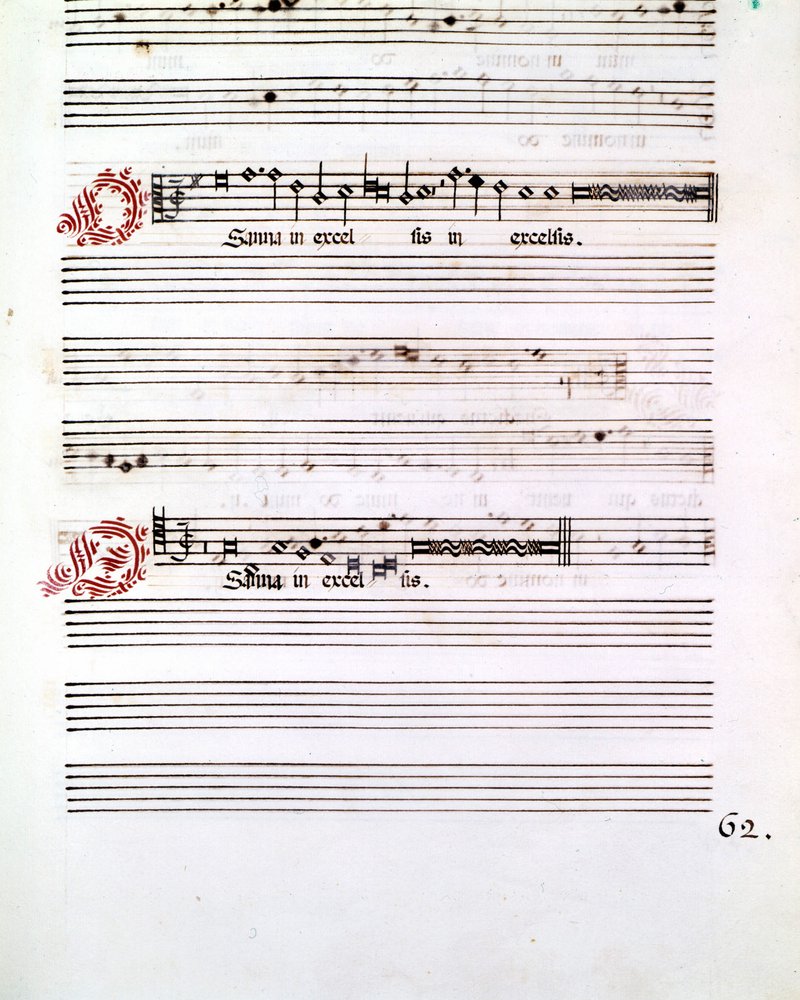OSANNA manuscript van de 